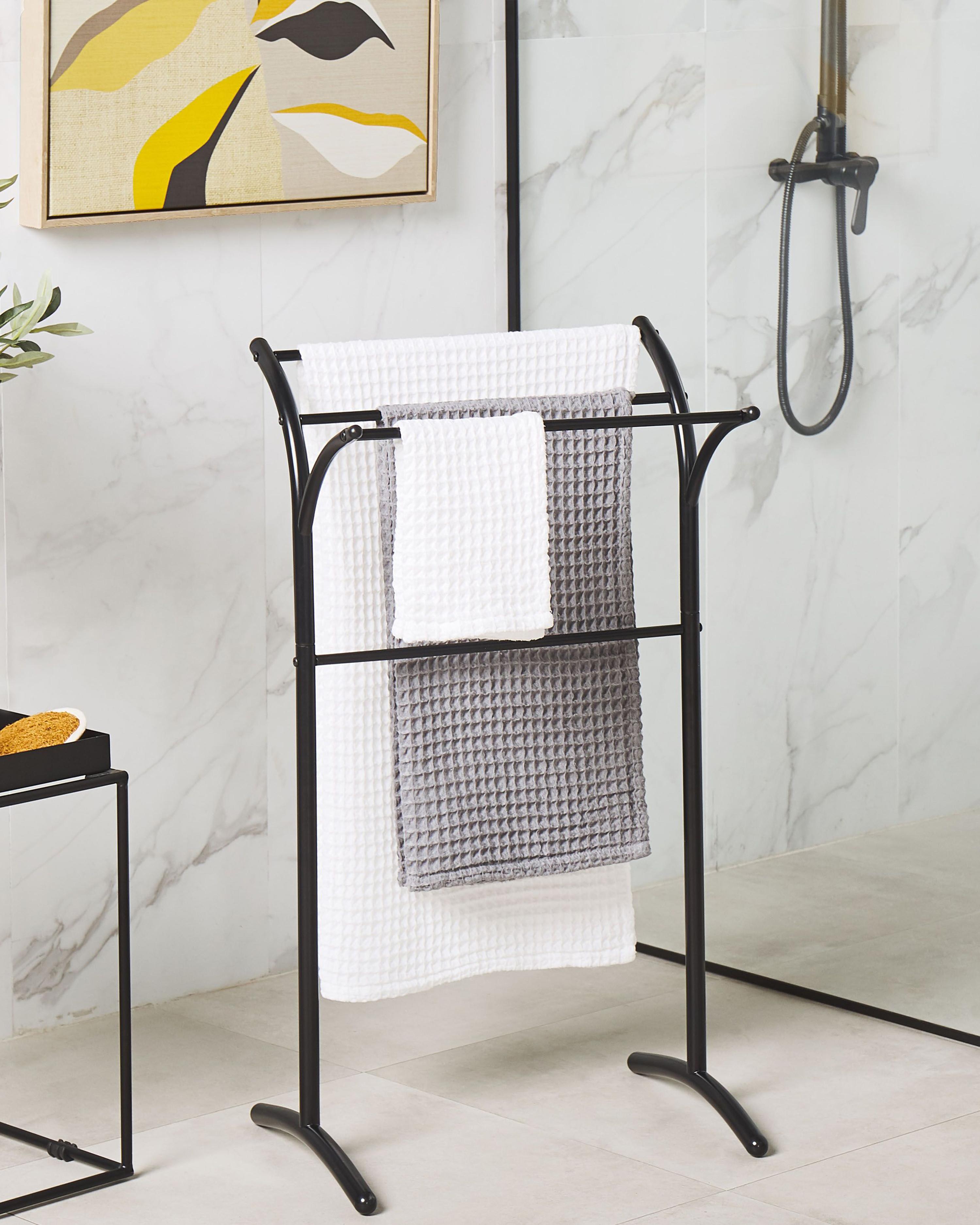 Towel Stand YOPAL Metal Black