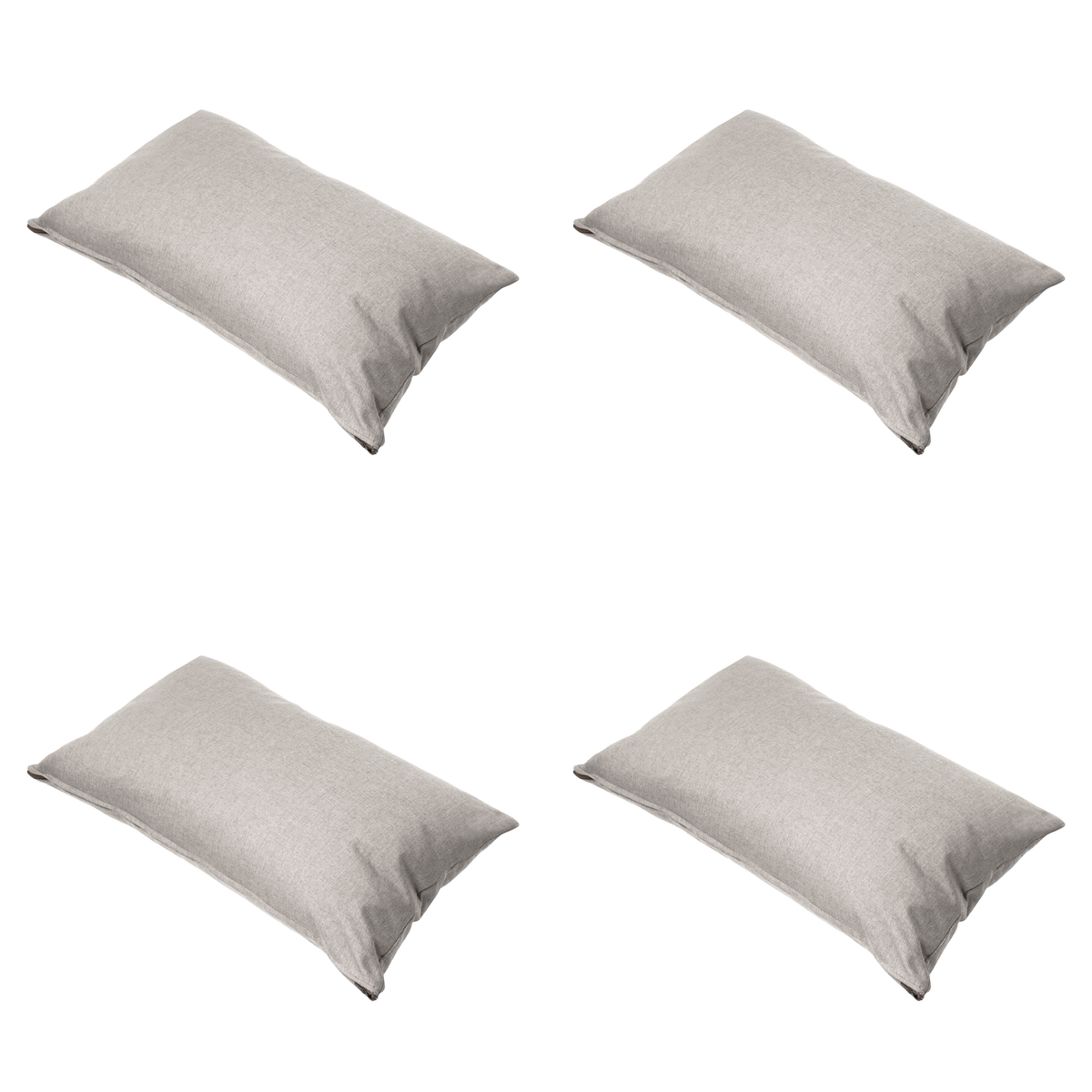 Madison sierkussen Best deal - beige - 40x60x10cm - set van 4