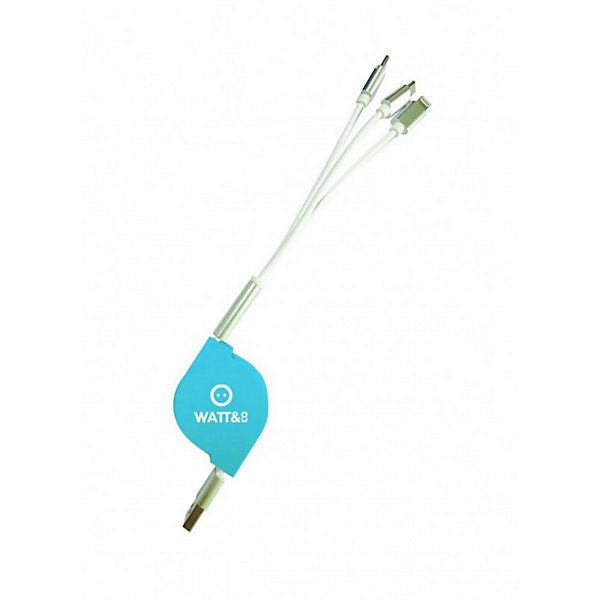 Chargeur prise 16A avec port USB Bewatt turquoise