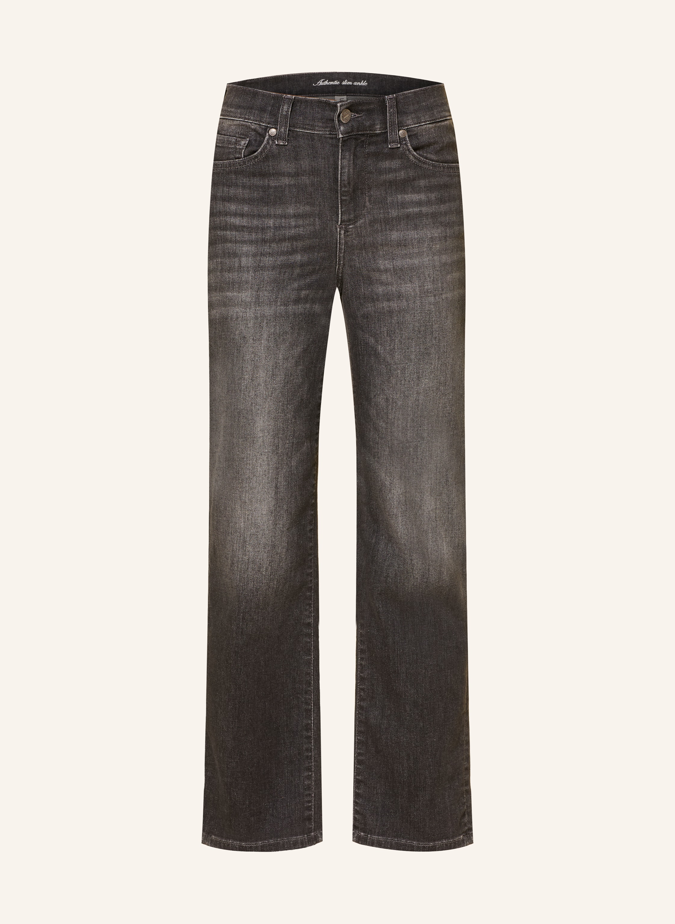 LIU JO Straight Jeans AUTHENTIC mit Schmucksteinen