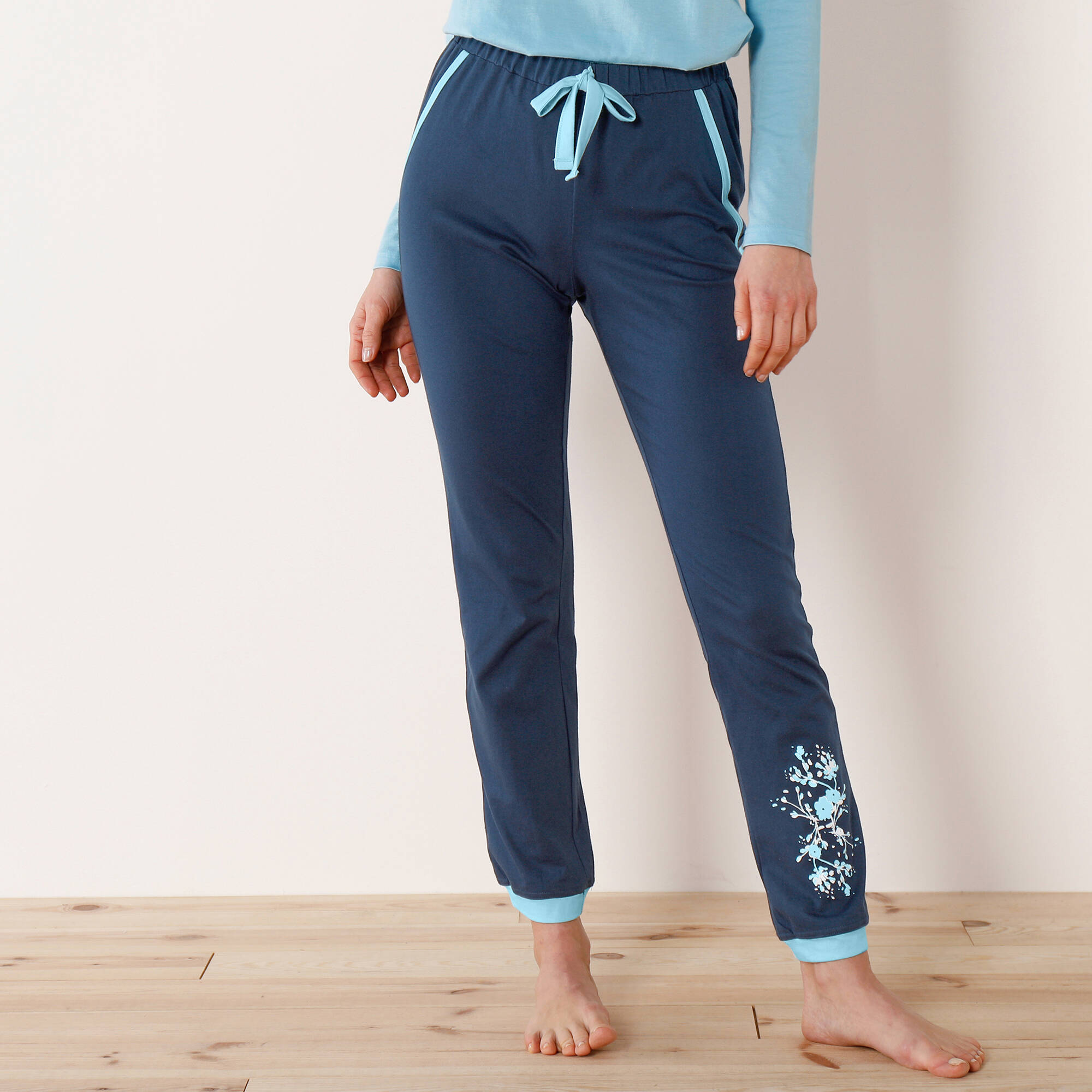 Pantalon de pyjama &ndash; uni marine
