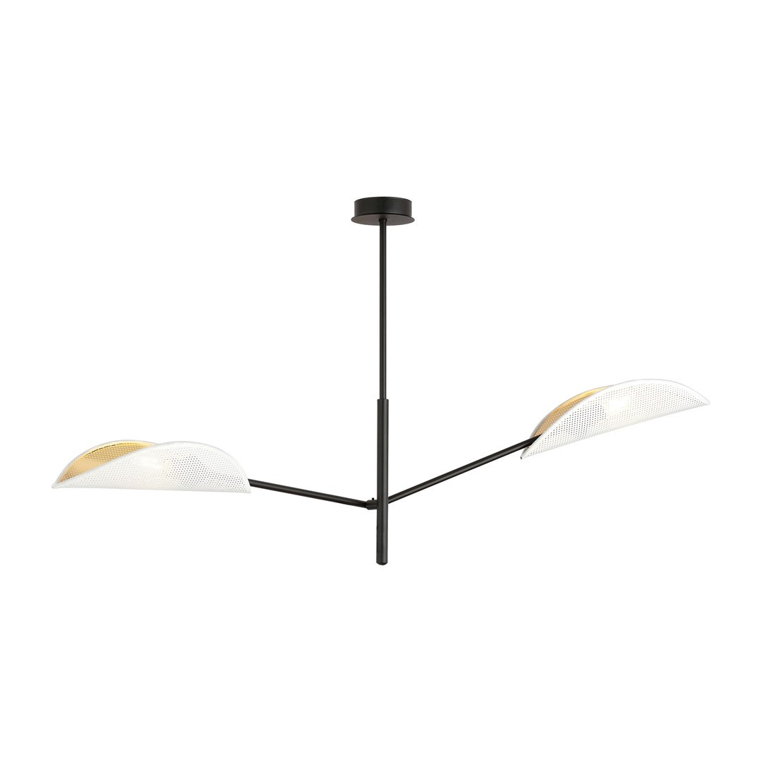 Lampa Sufitowa Vene 2 White/Gold