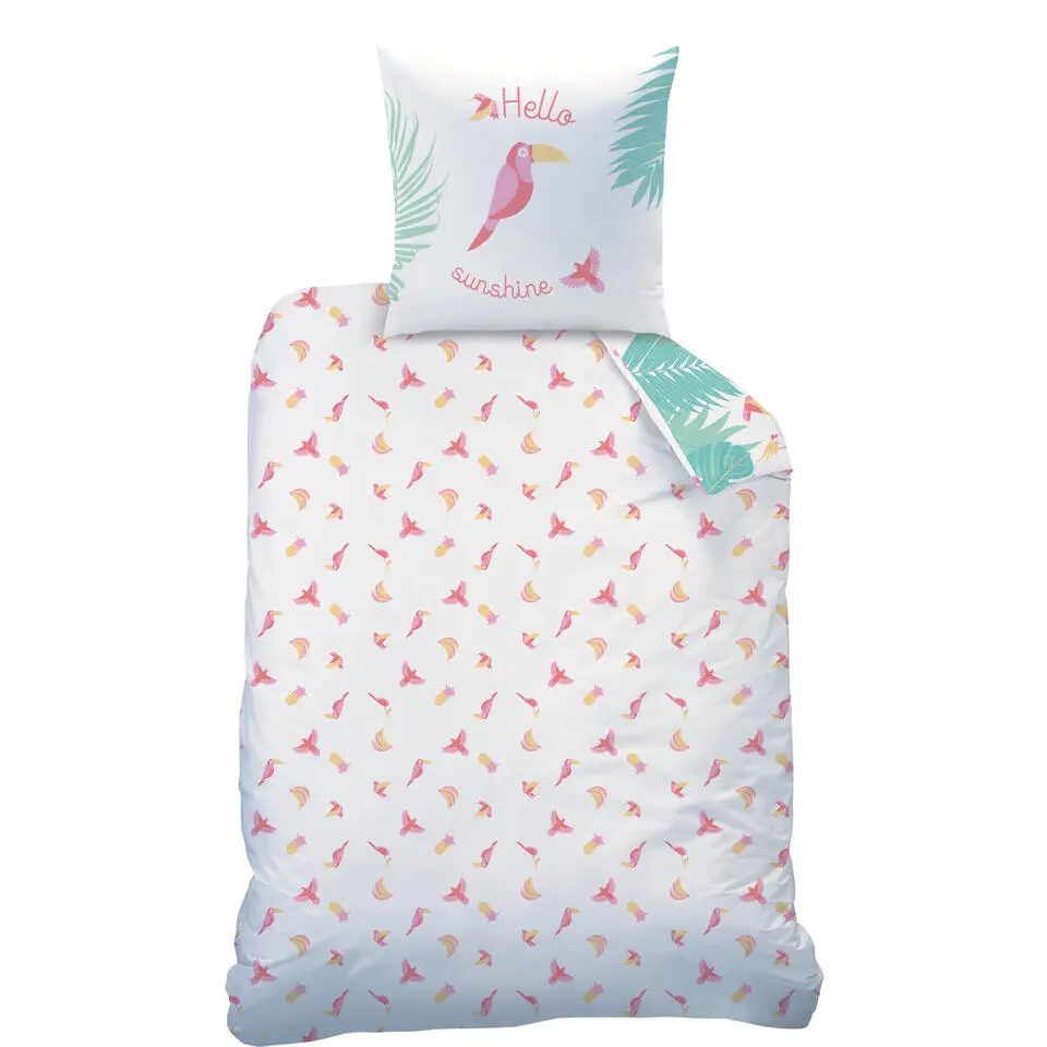 Matt & Rose Dekbedovertrek Jungle - Eenpersoons - 140 x 200 cm - Katoen