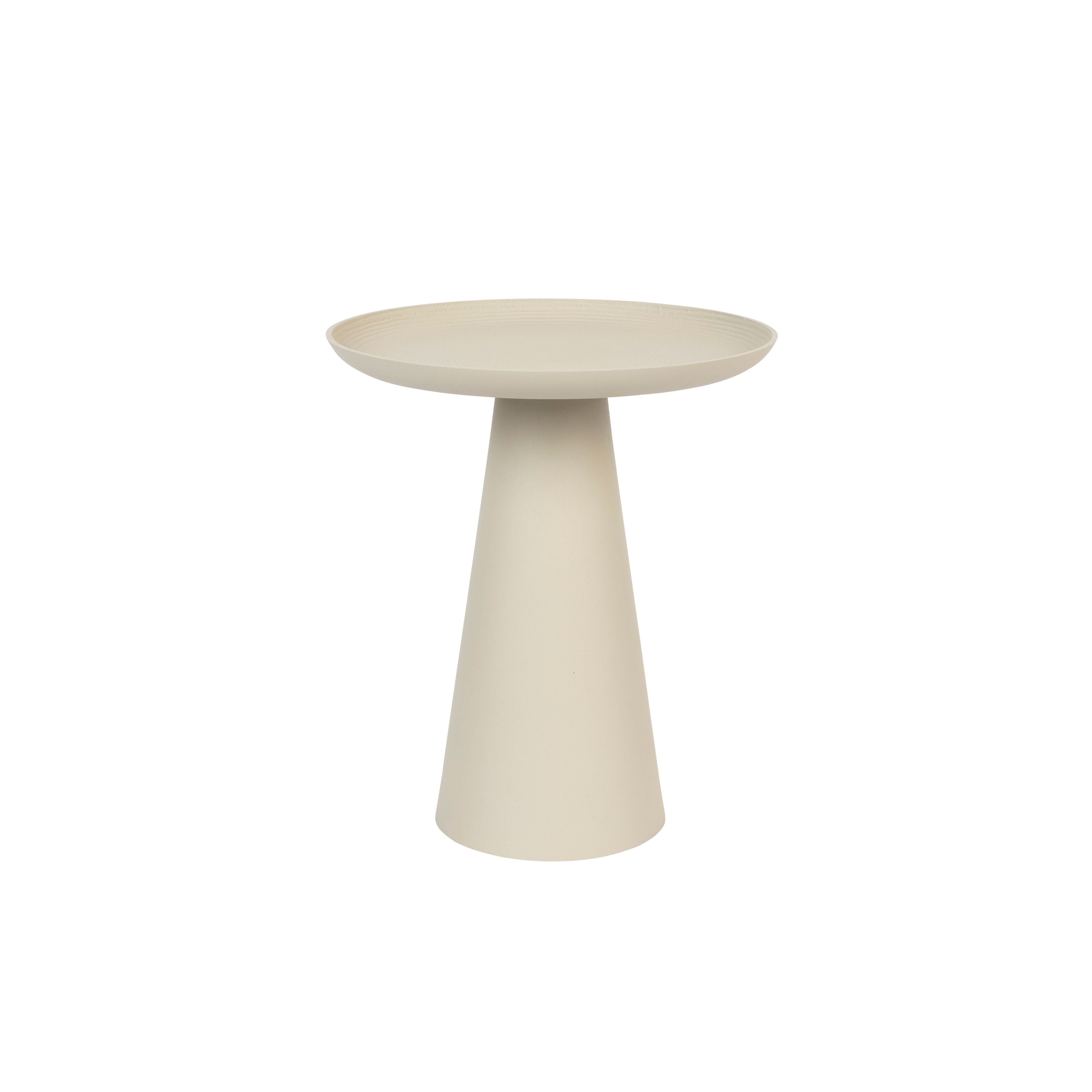 Housecraft Living Ringar Bijzettafel Rond 39,5x39,5 cm Metaal Wit