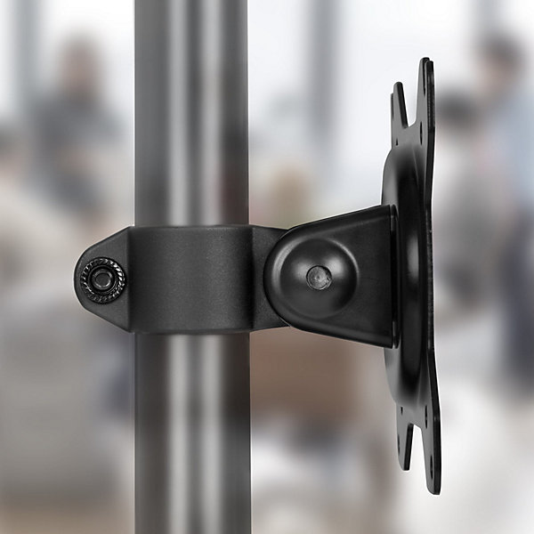 DM15-25 HEAD Tête VESA 75 100 pour bras de moniteur Permet d'ajouter un écran ou accessoire supplémentaire Duronic