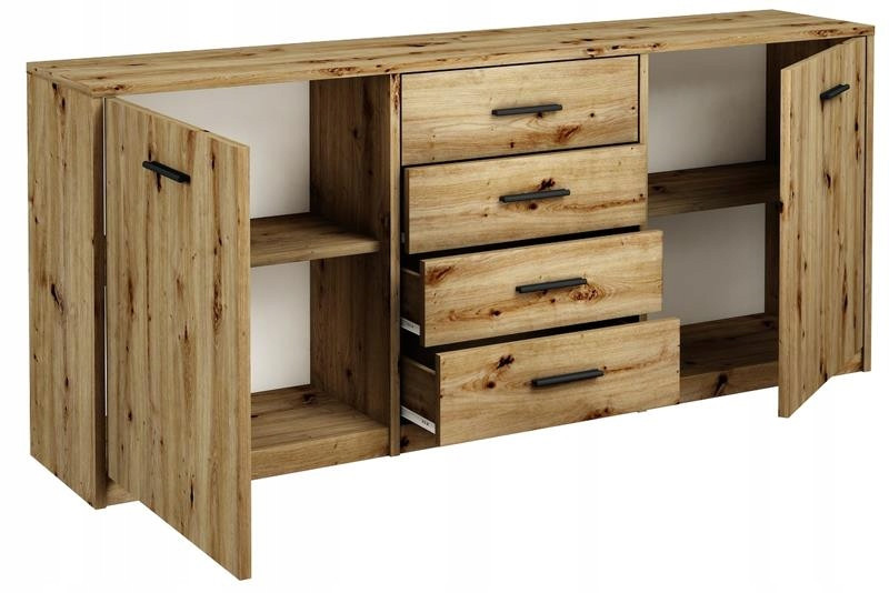 Komoda szafka BODO 180 2D4S ARTISAN duża pojemna