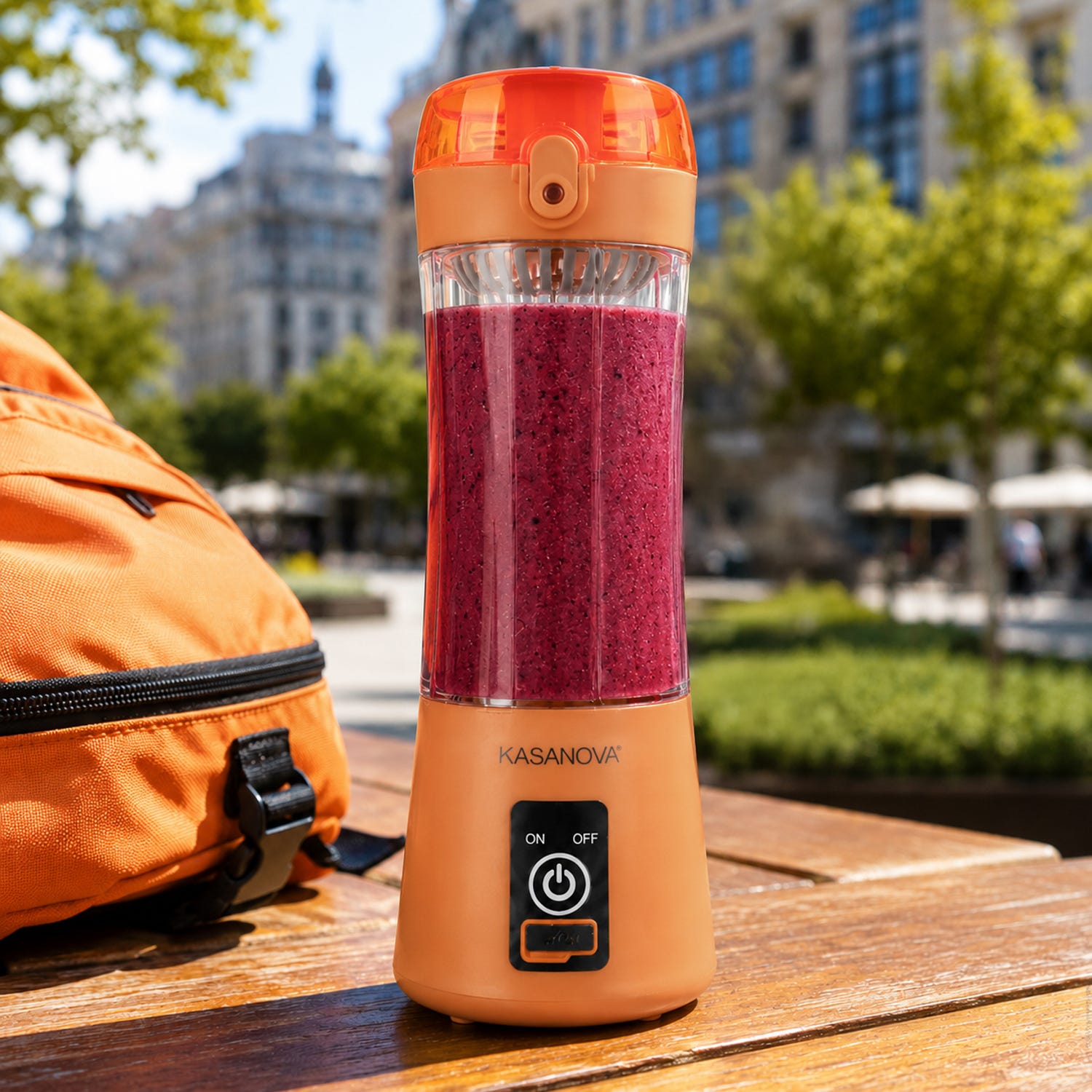 Frullatore portatile senza fili 350 ml corallo