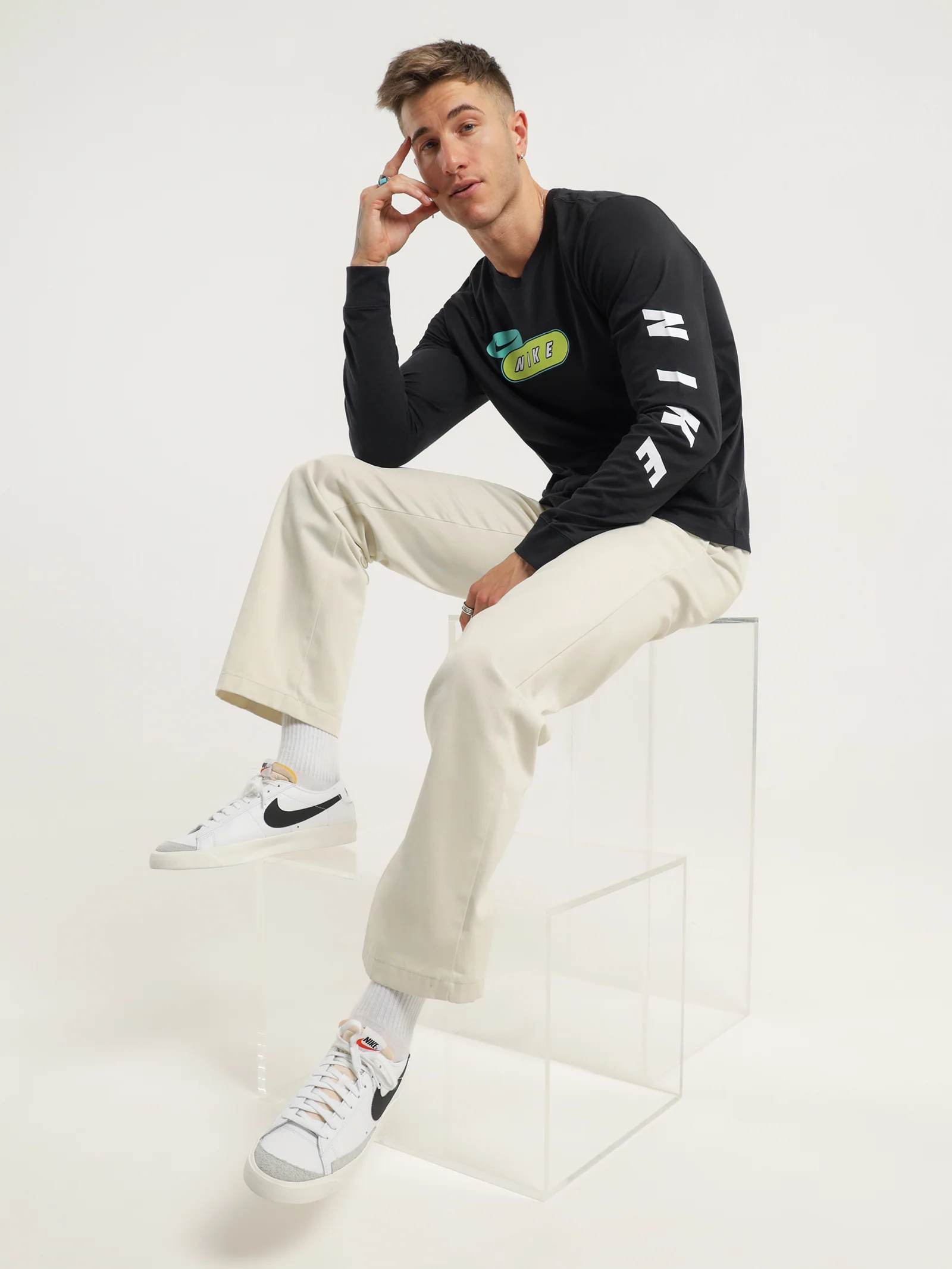 Sportswear Brandriff Open Long Sleeve T-Shirt