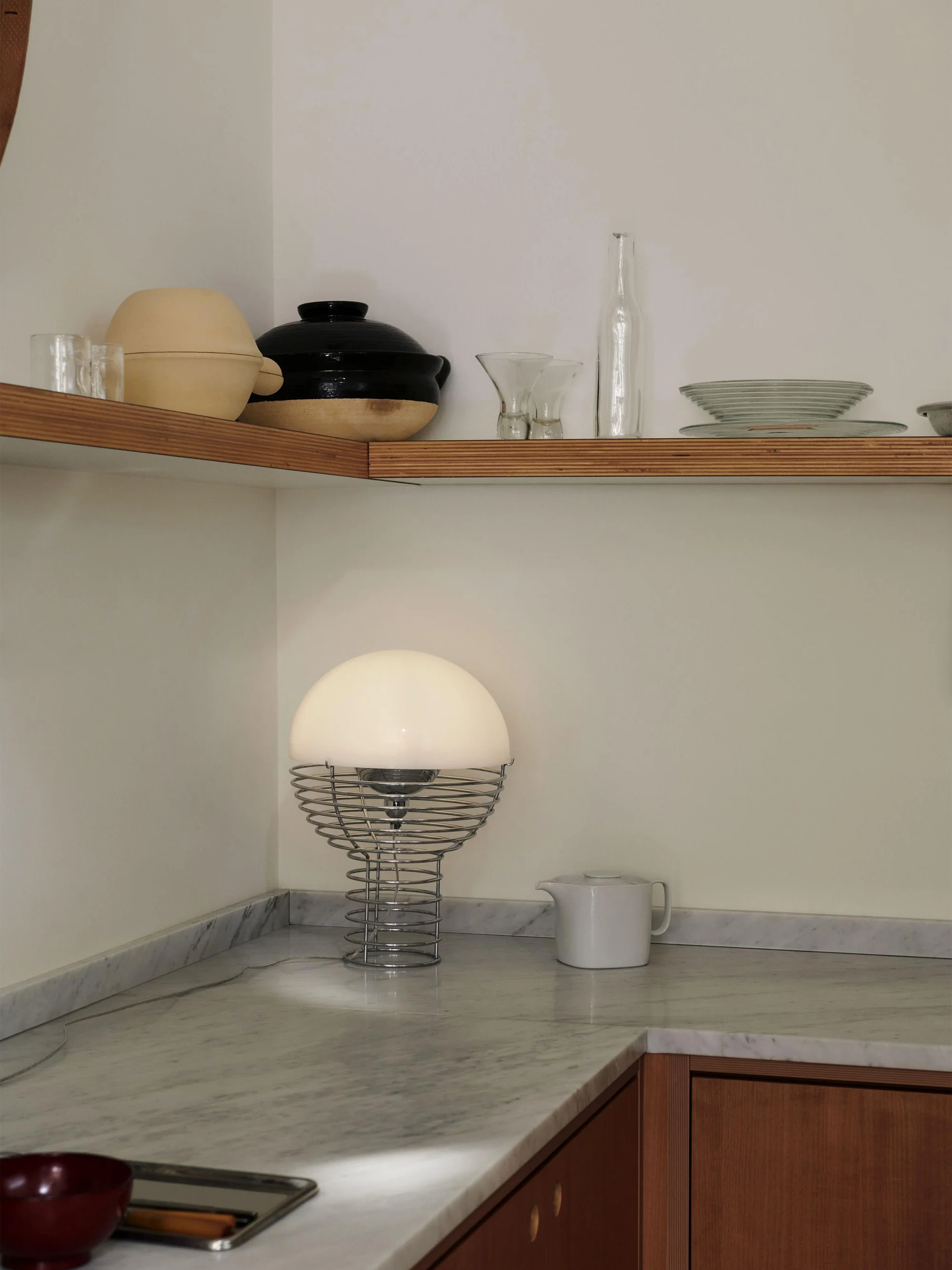 Tischlampe Wire, Design Verner Panton