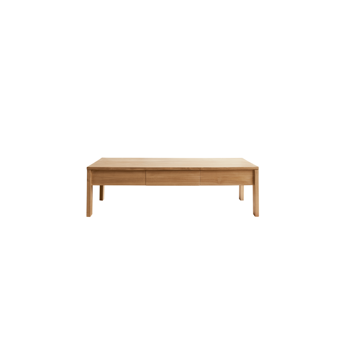 Tikamoon Massief teakhouten salontafel - Naturel
