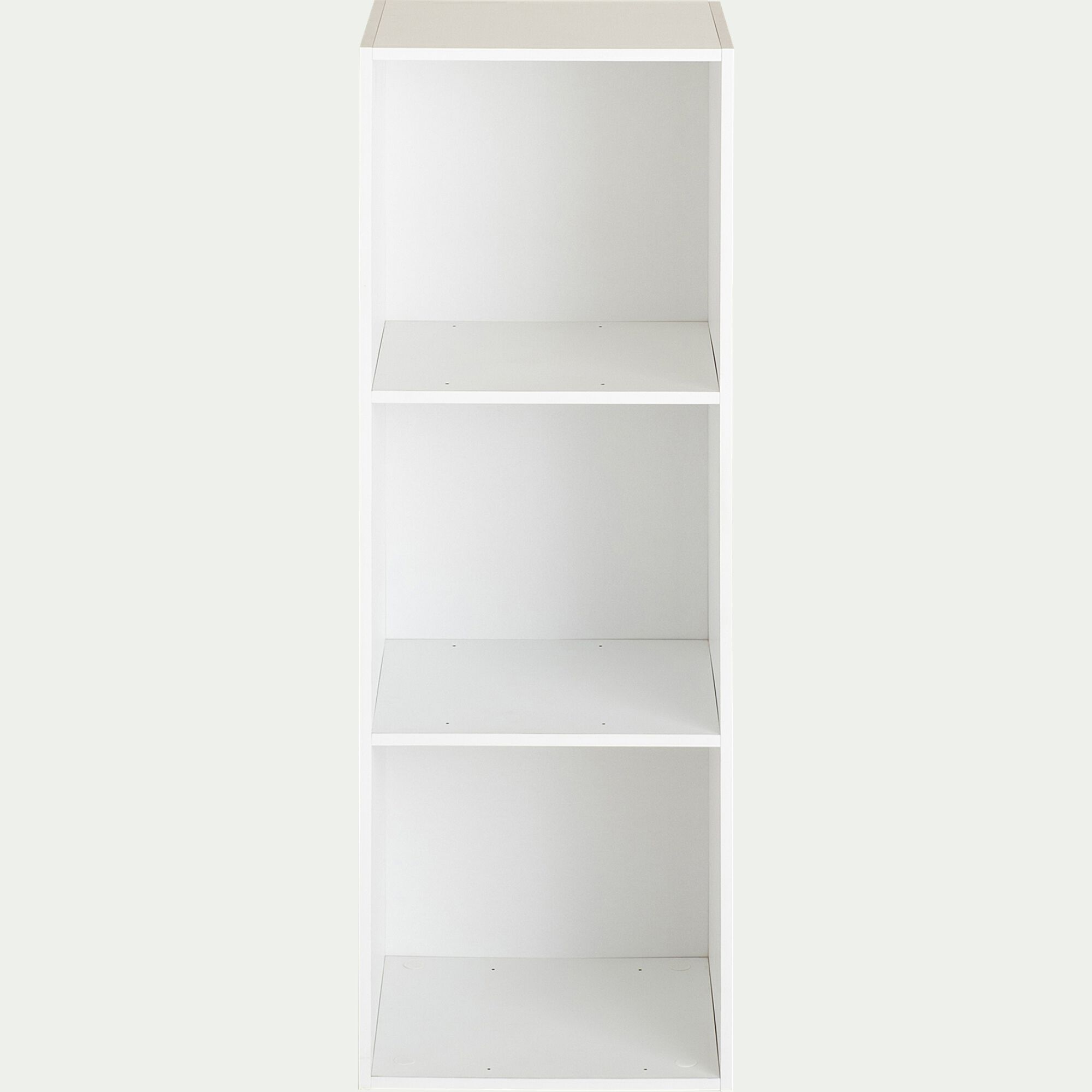 CAZ - Etagère 3 cases en bois - blanc