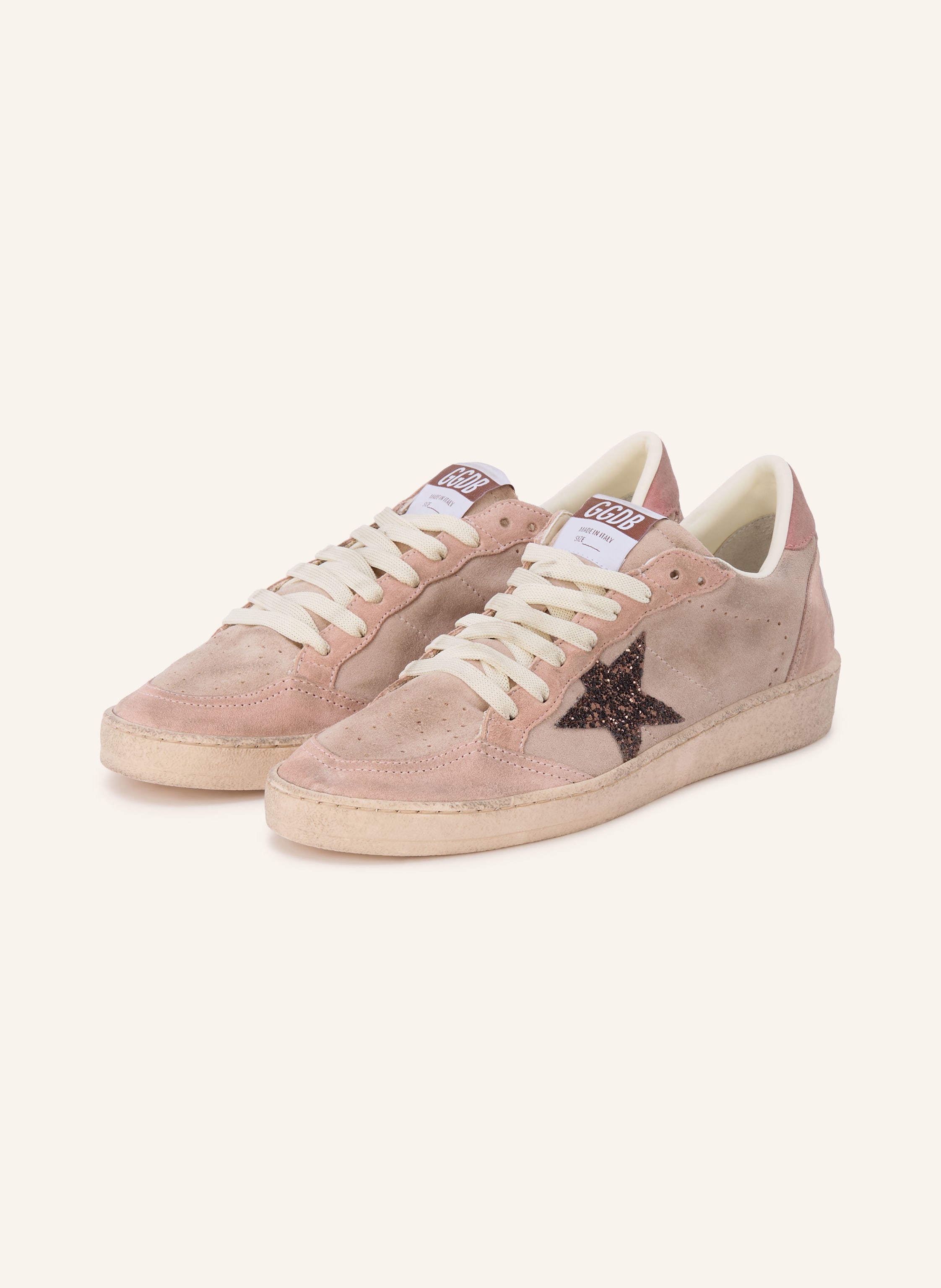 GOLDEN GOOSE Sneaker BALL STAR mit Schmucksteinen