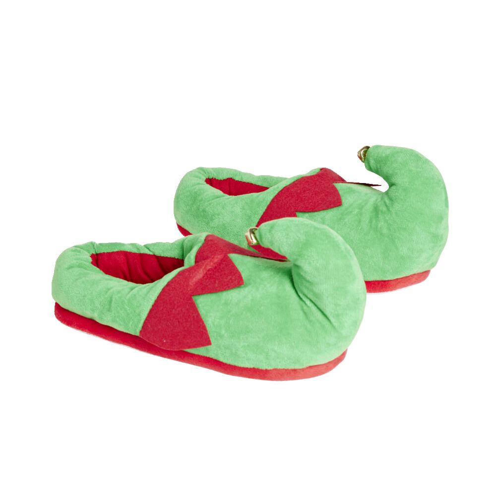 Chaussons No&euml;l mixte lutin verts T36 à 45