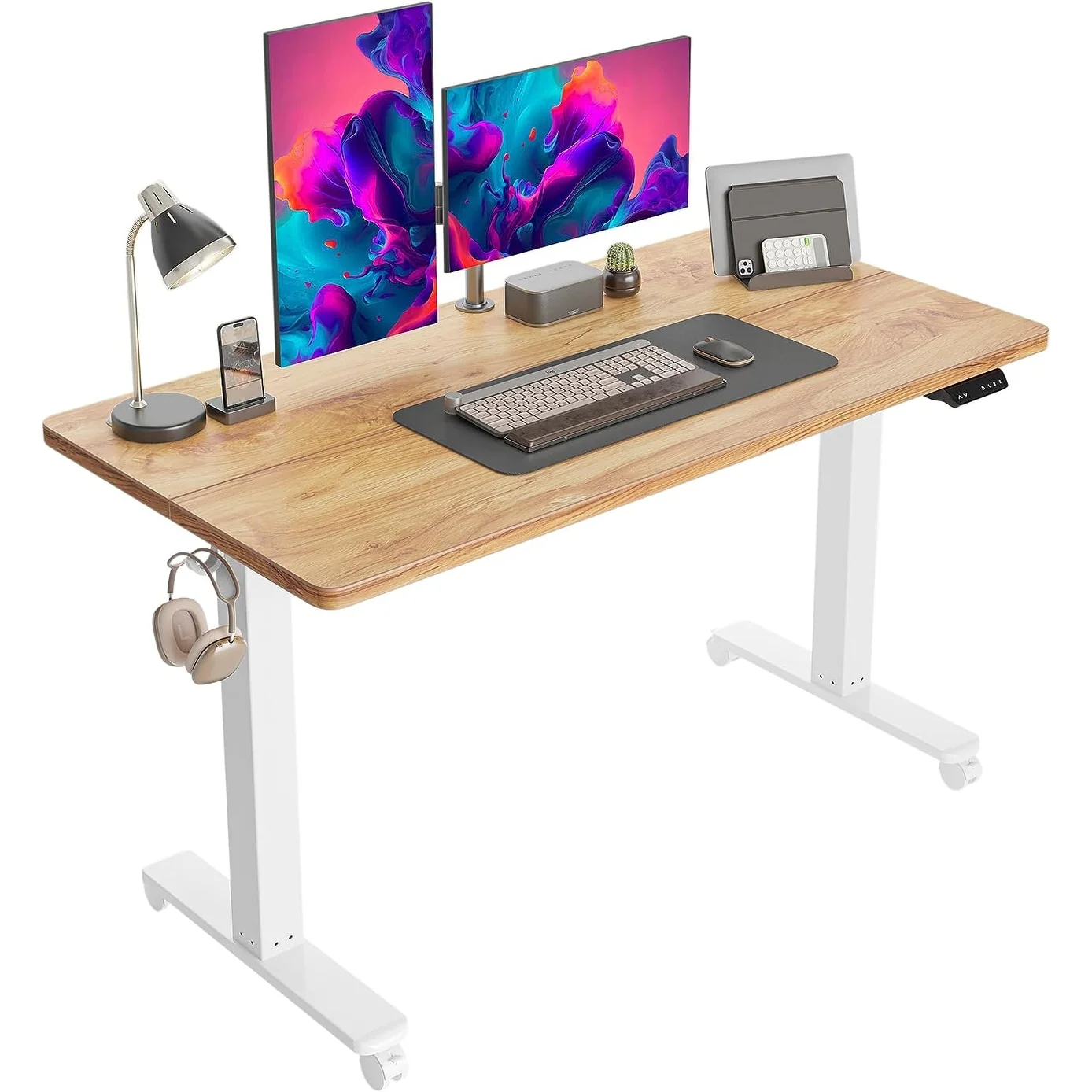 FEZIBO/Home Office Furniture/Standing Desk/Wood/Standing Desk/Desks
