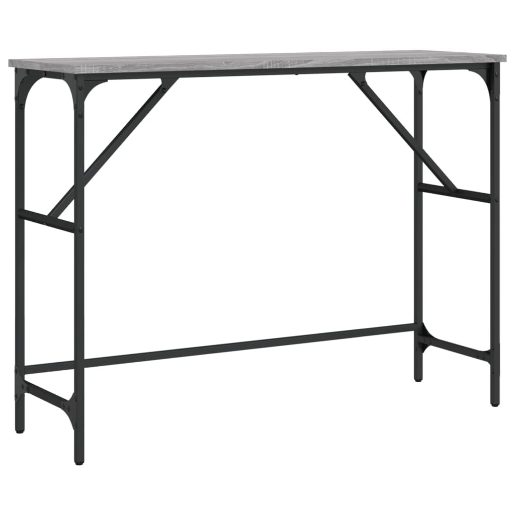 VidaXL Szary 100 x 32 x 75 cm Materiał drewnopochodny