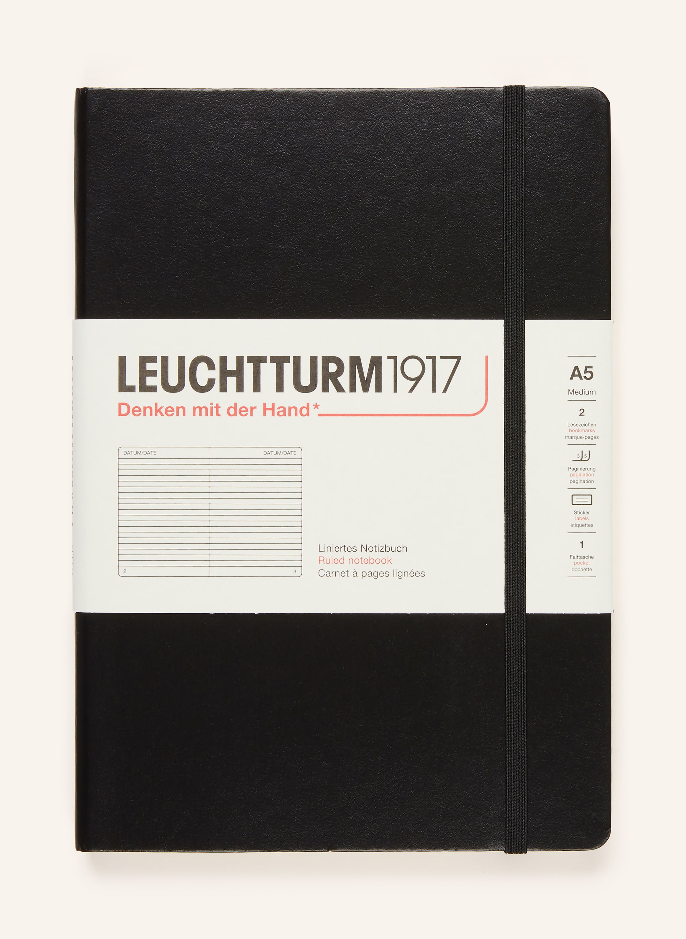 LEUCHTTURM1917 Notizbuch MEDIUM