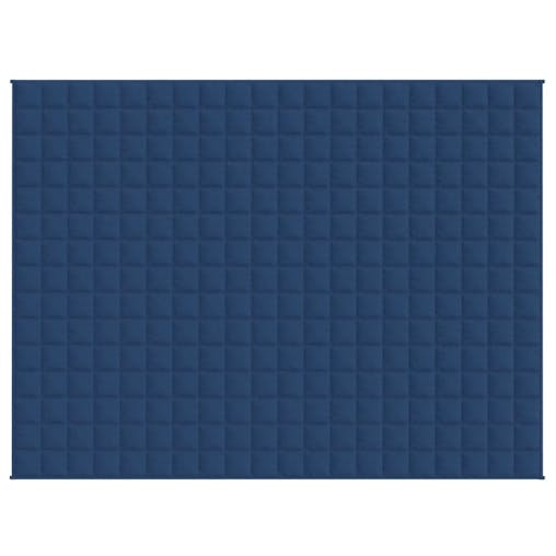 NNEVL Weighted Blanket Blue 152x203 cm 11 kg Fabric