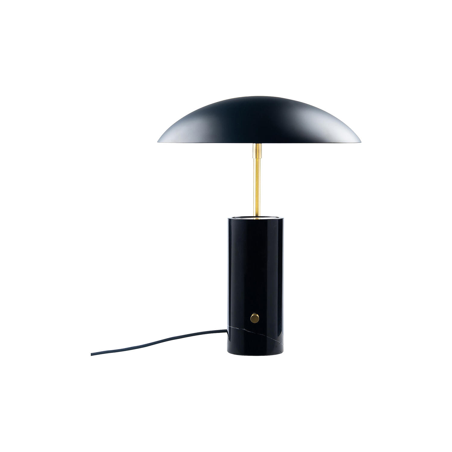 Mademoiselles bordlampe, sort