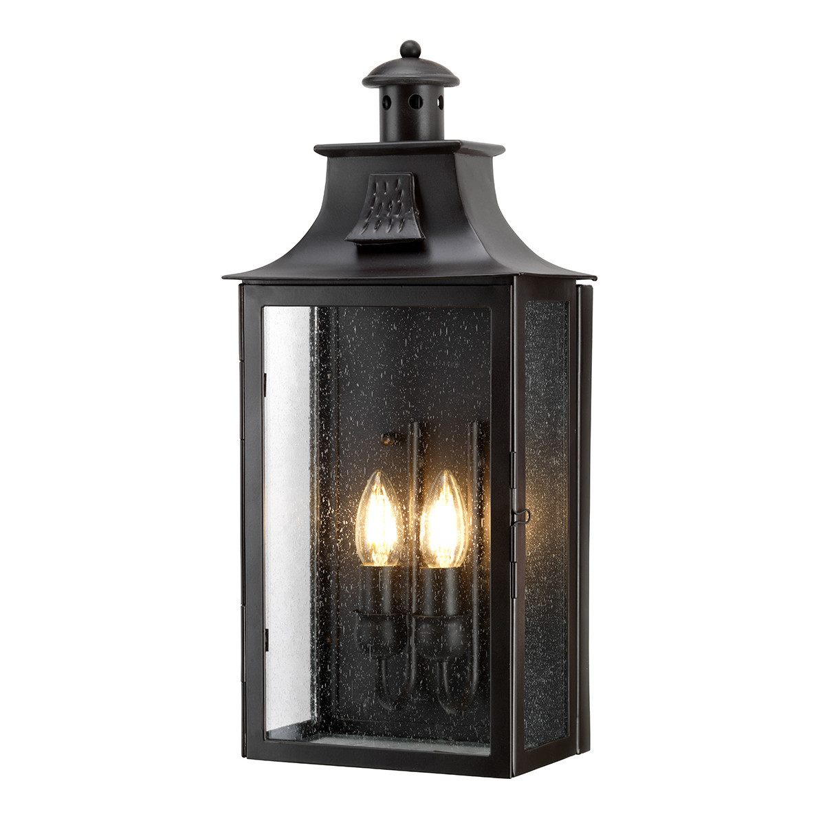 Kinkiet zewnętrznystary brąz Kendal 2xE14x60W IP44 Elstead