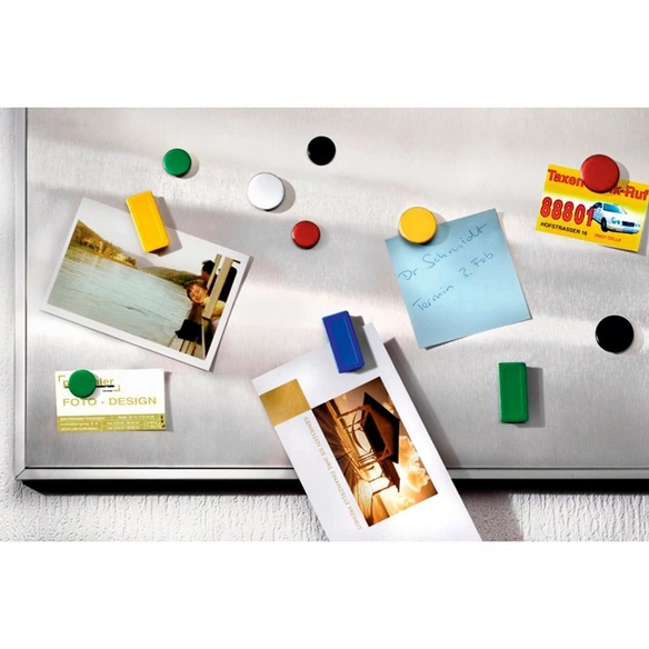 Magnet-Set, bunt, 18 Stück