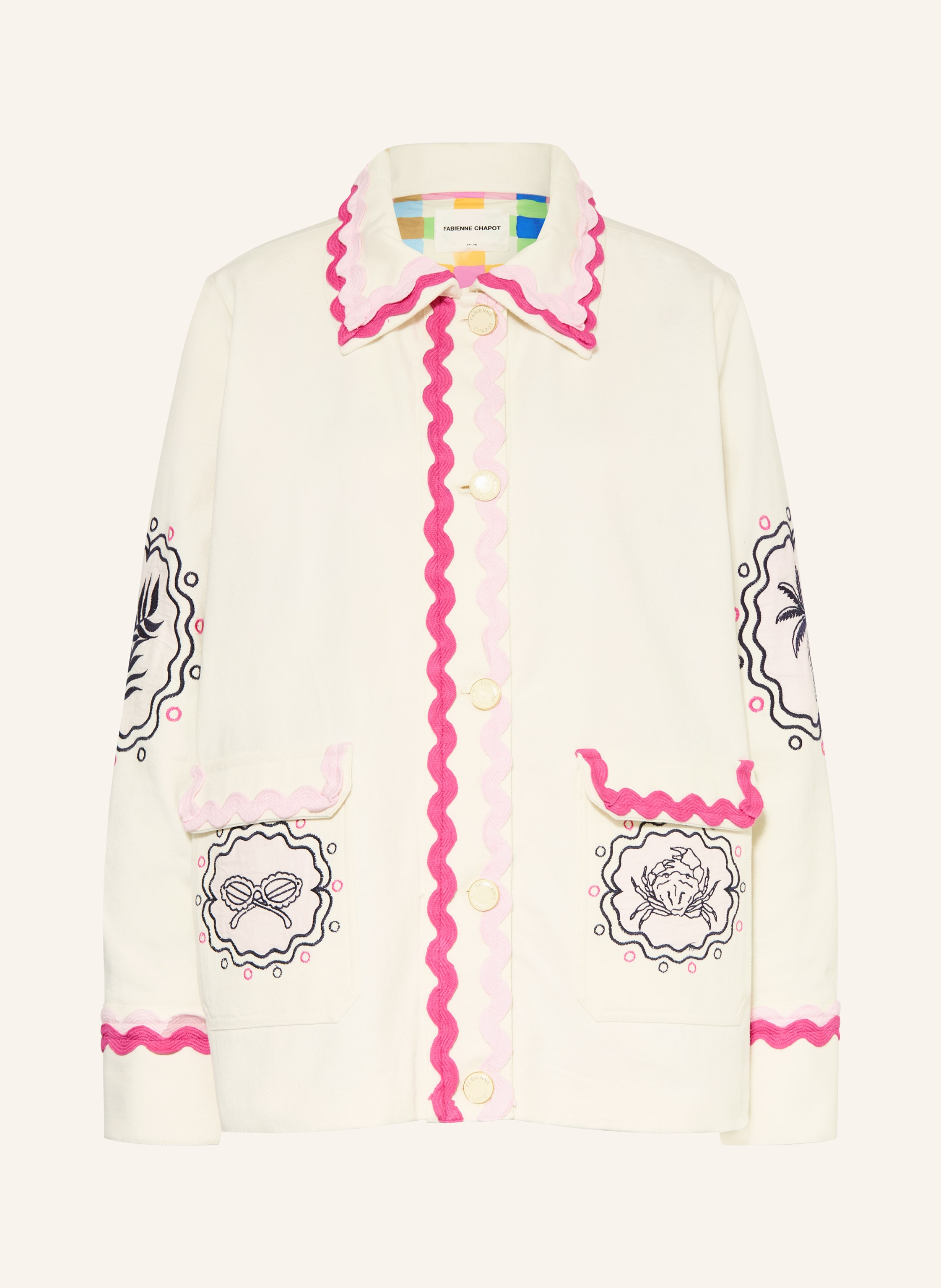 FABIENNE CHAPOT Overjacket MELODIE mit Stickereien