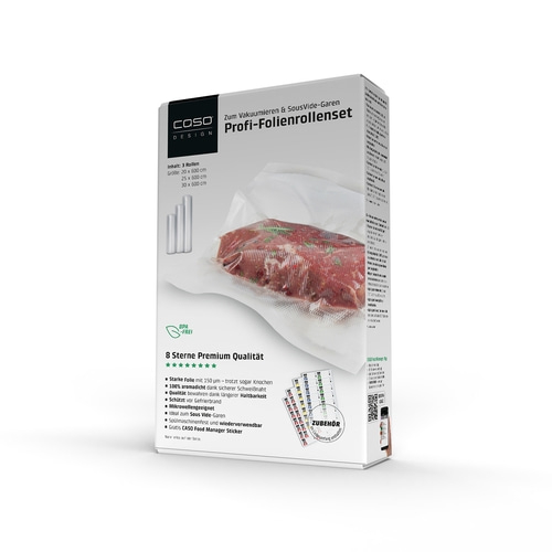Profi-Folienset 4, 3 Folienrollen, 150 µm