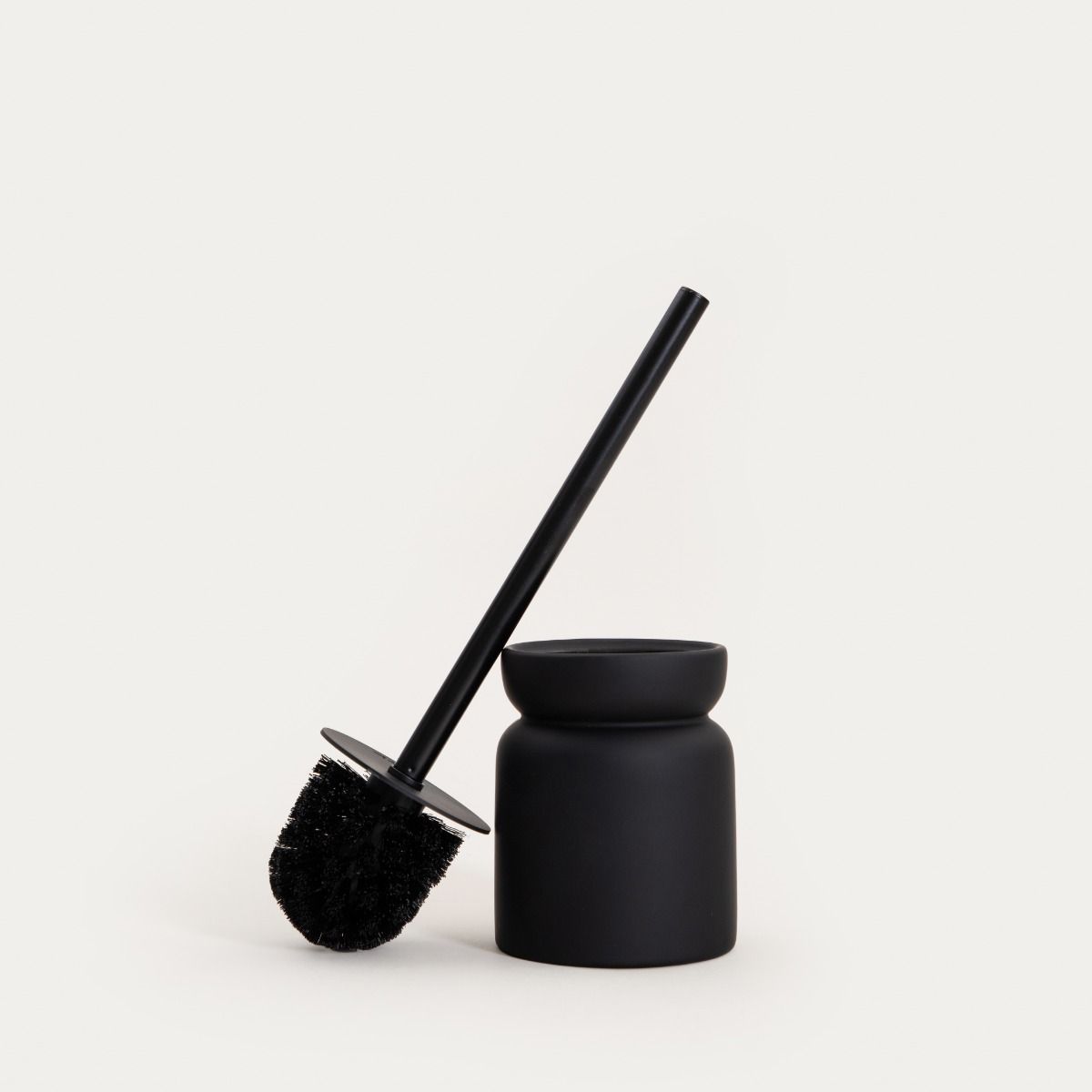 Szczotka do WC ELVIA czarna 10,5x13x38,5 cm