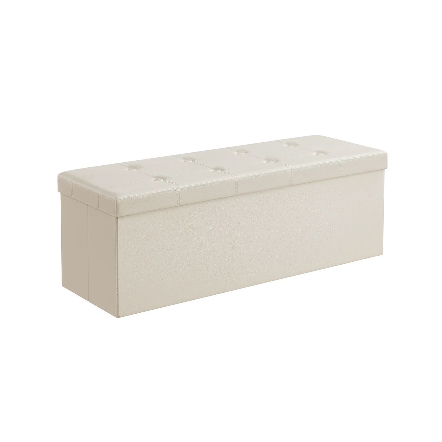 Banc de rangement pliable