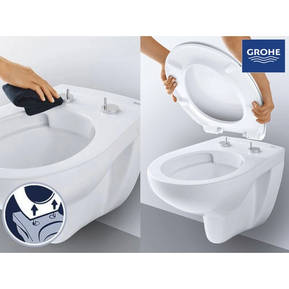 WC-Sitz »Bau Keramik« Duroplast, oval