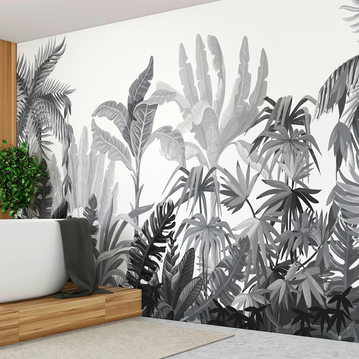 - Papier Peint jungle akela 250x480cm