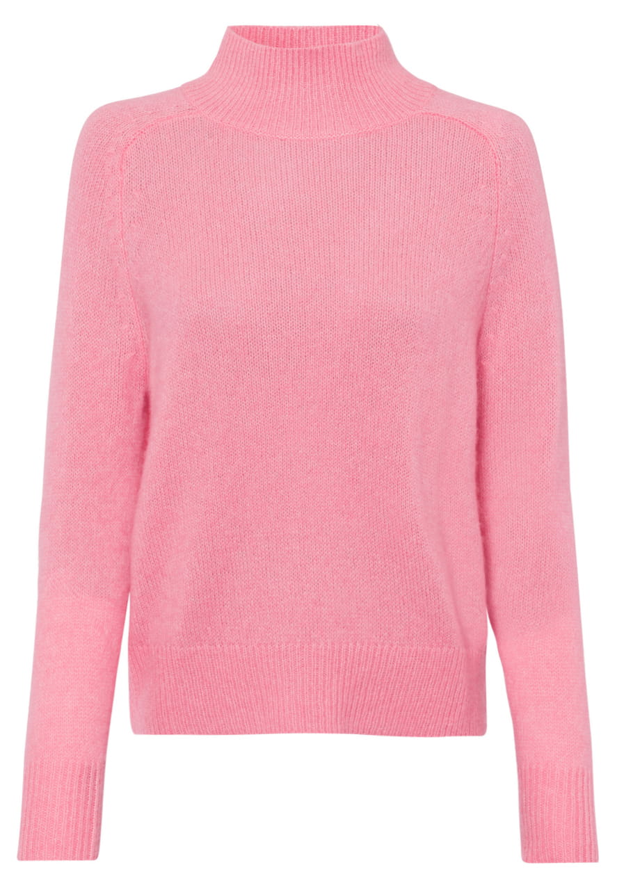 Kaschmir-Pullover mit Turtel-Neck