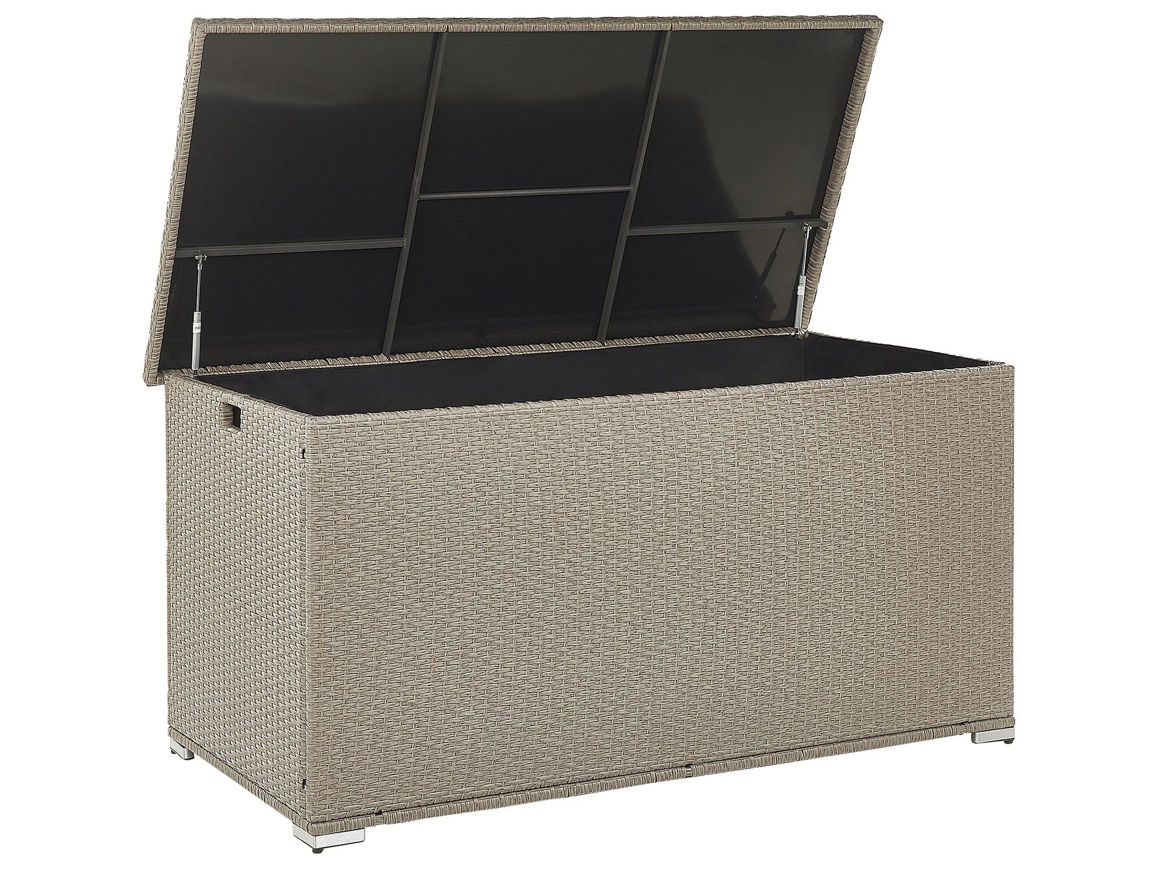 Storage Box MODENA 126 cm 46 cm Taupe
