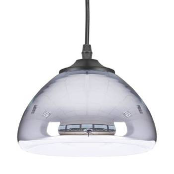 Lampa wisząca VICTORY GLOW S srebrna 17 cm szklana