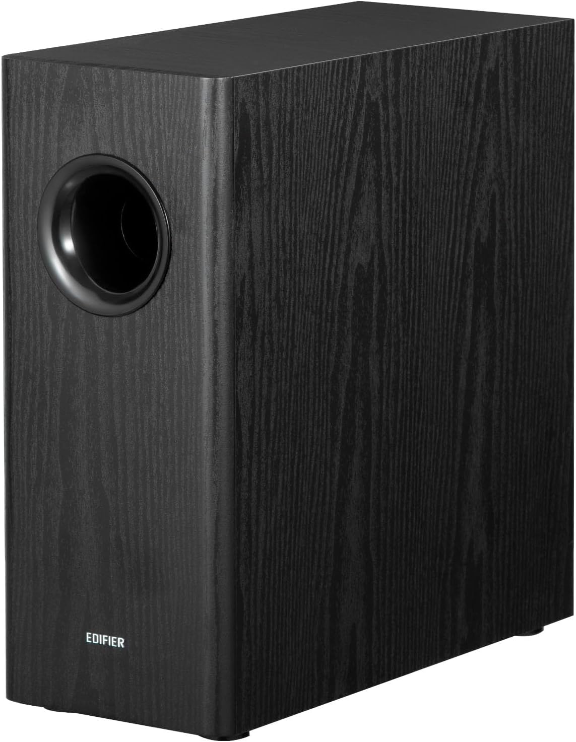 Edifier T5s Powered Active Subwoofer with 70W RMS, 8 Long-Throw Woofer, Deep Bass (35Hz) Speaker, Built-in Amp, Low Distortion, Phase Selector & Energy-Efficient for Home & Studio Audio, Black