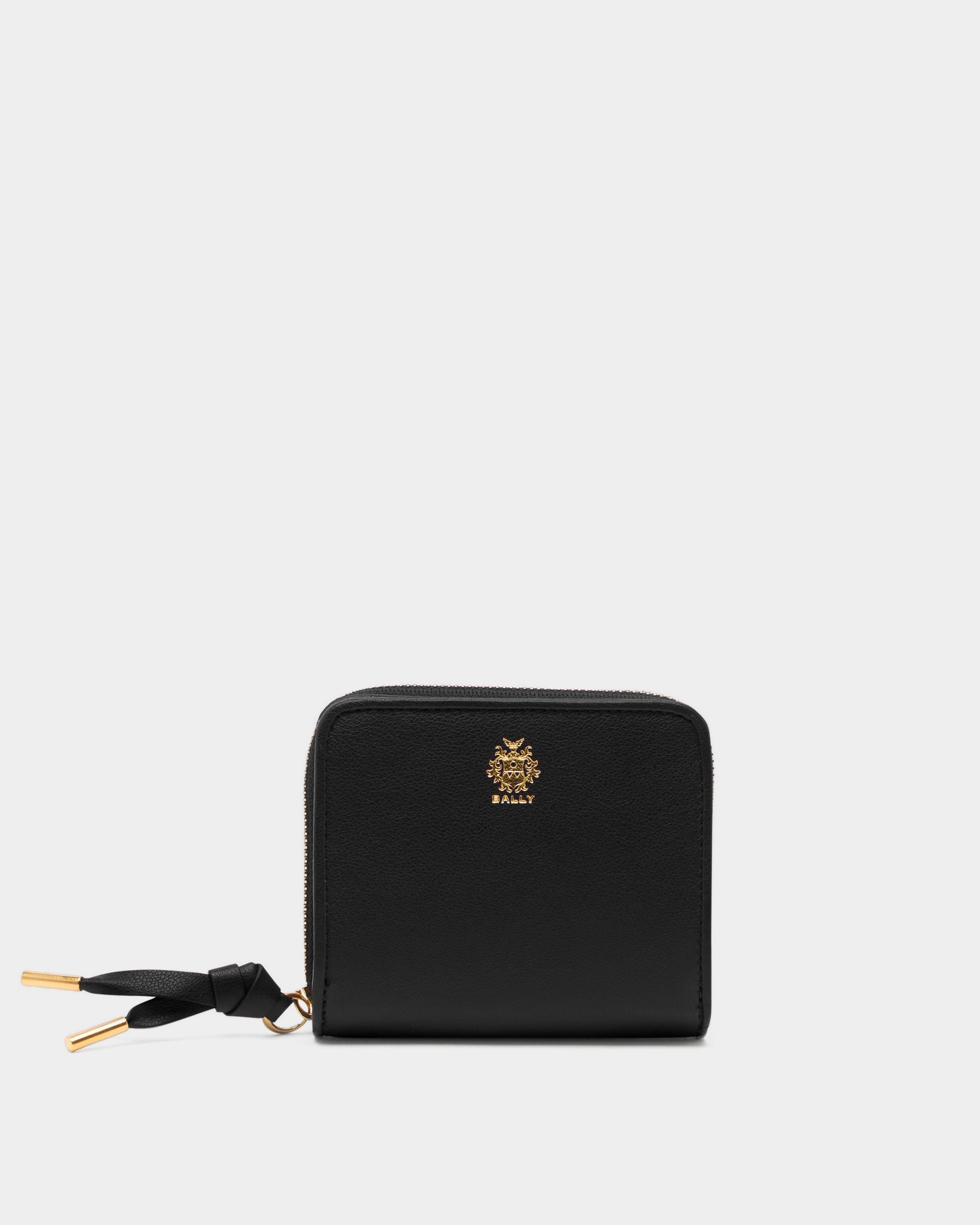 Bally Essential Geldbörse aus schwarzem Leder