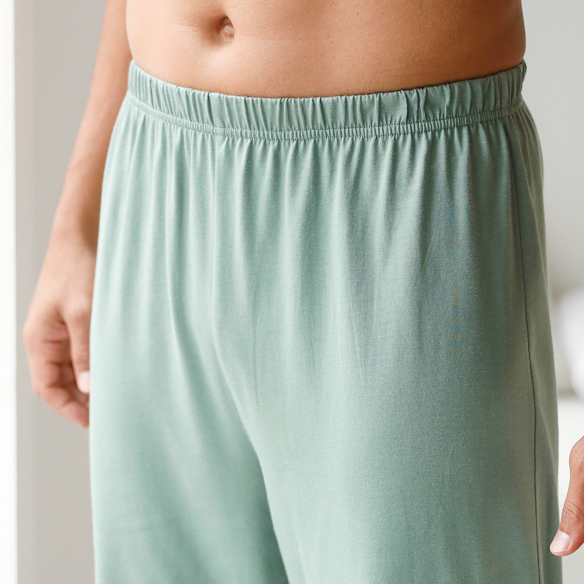 Pantalon pyjama coton uni
