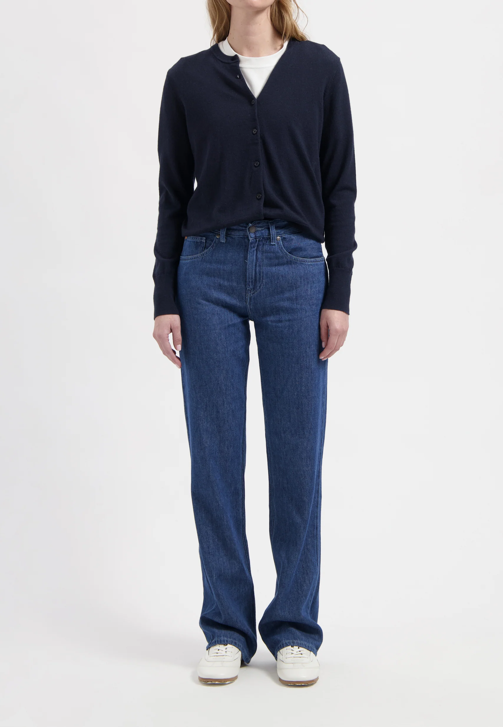 Jamie Mid Loose Flow - Stone Indigo
