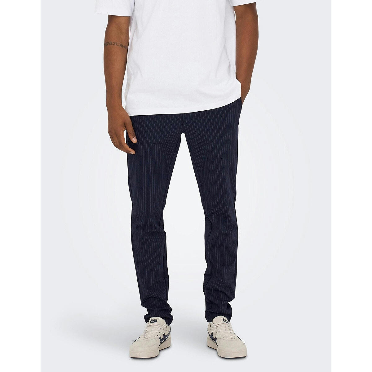Pantalon rayé Mark