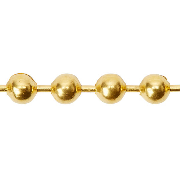 Chaîne boule en laiton Diall ø2 mm, 2.5 m