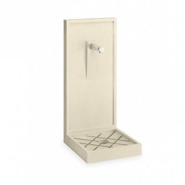 Fontaine Jardin Contemporaine en 2 parties - Couleur Champagne RAL 1733