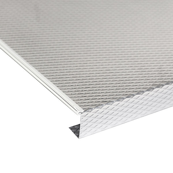 Emuca Protecteur de fond pour meuble de cuisine, 16mm, module 600mm, 568x580mm, Plastique et Aluminium, Aluminium naturel