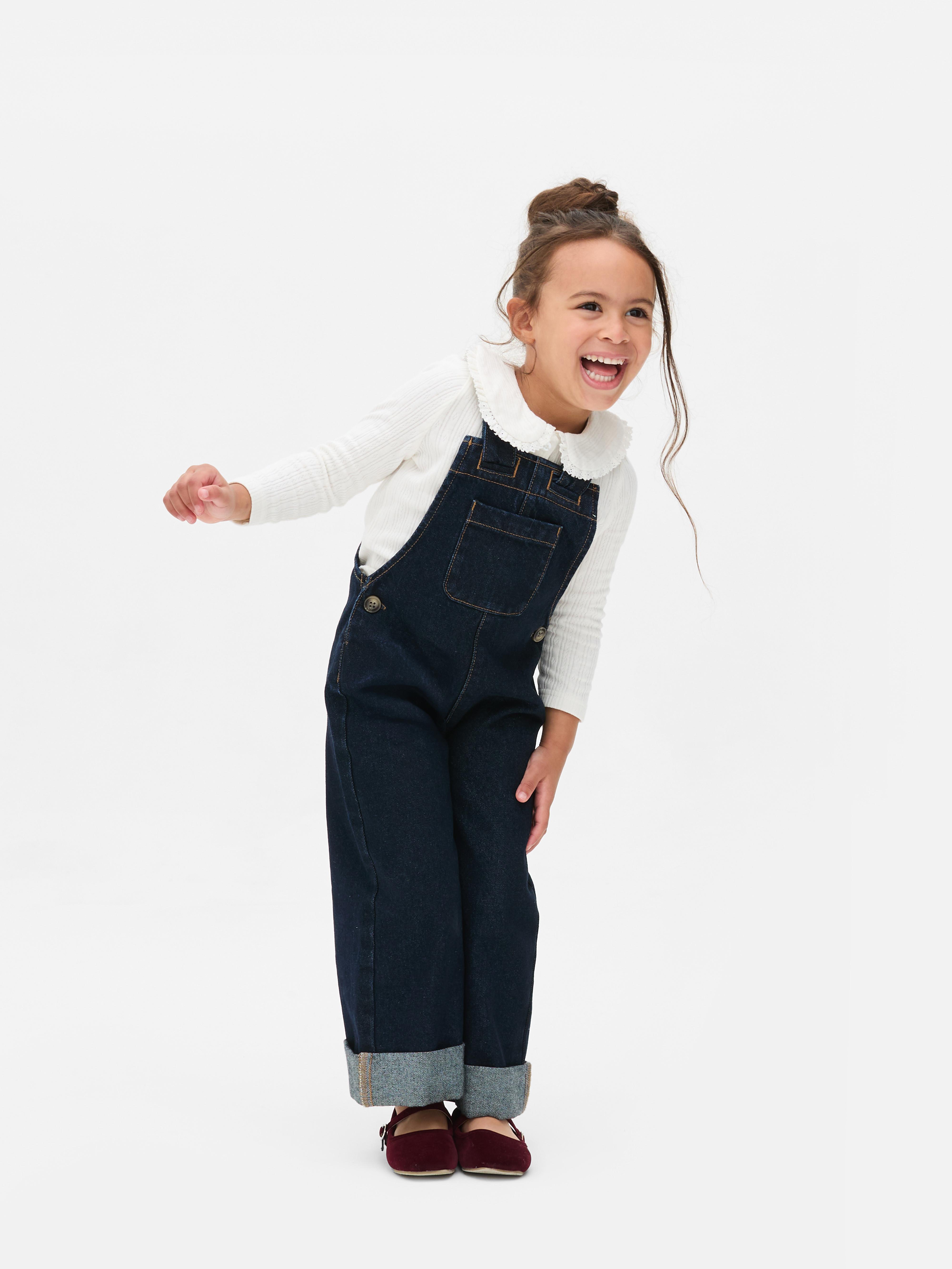 1.5-8yrs | The Edit Denim Overalls