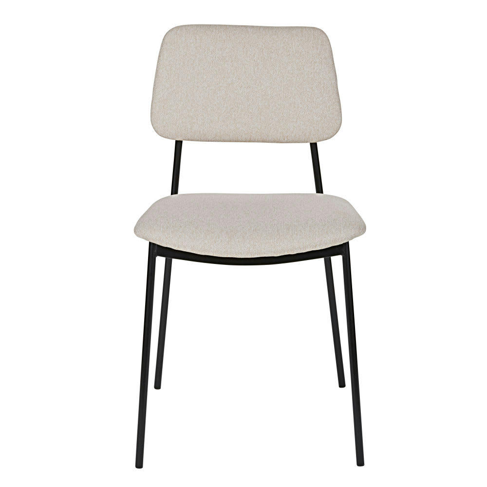 Metaye - Chaise beige et noire