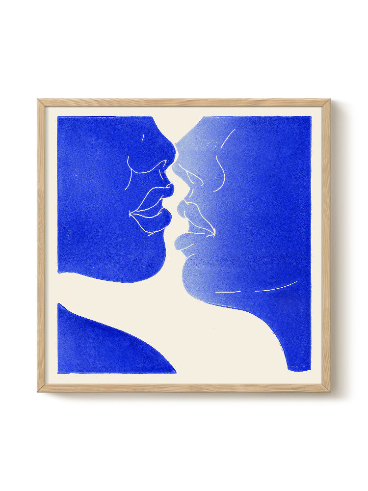 Maliv - Kiss - PSTR studio Kunst Poster