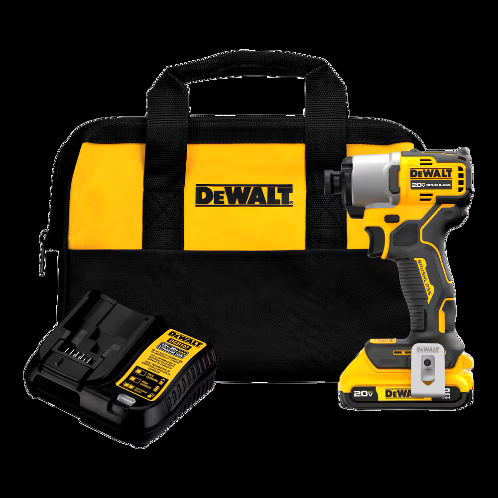 DEWALT DCF840D1 20V MAX Brushless Cordless 1/4-IN Impact Driver