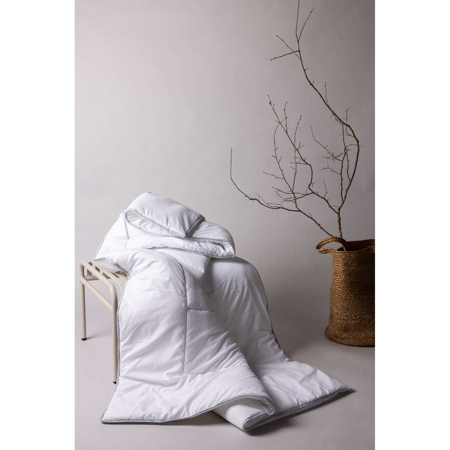 Venture Home Alice Beddengoed 200x150 - Wit