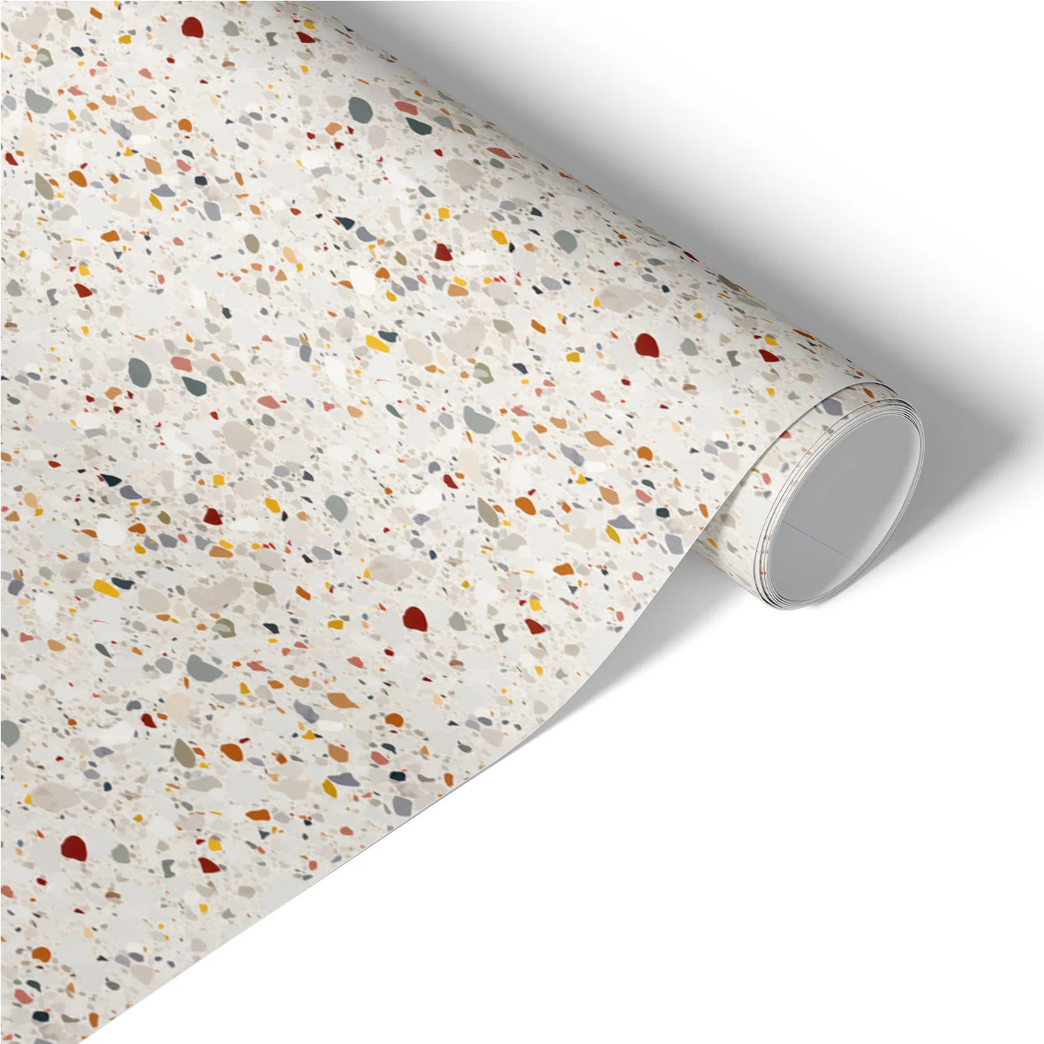 Okleina na meble Ciepłe terrazzo 50x100 Folia samoprzylepna Kuchnia