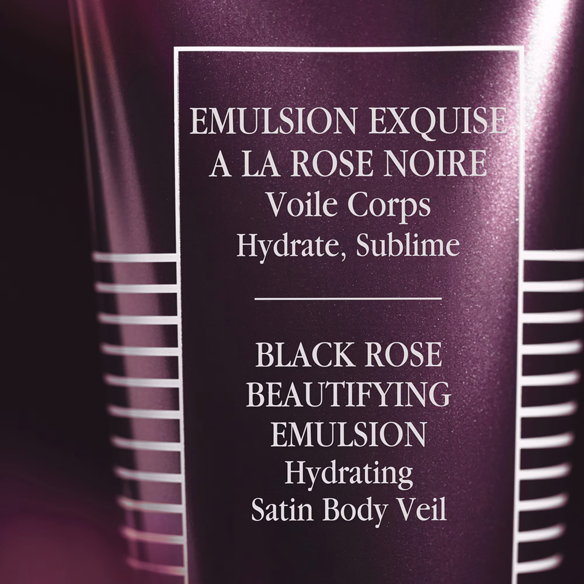 ROSE NOIREEmulsion exquise à la rose noire