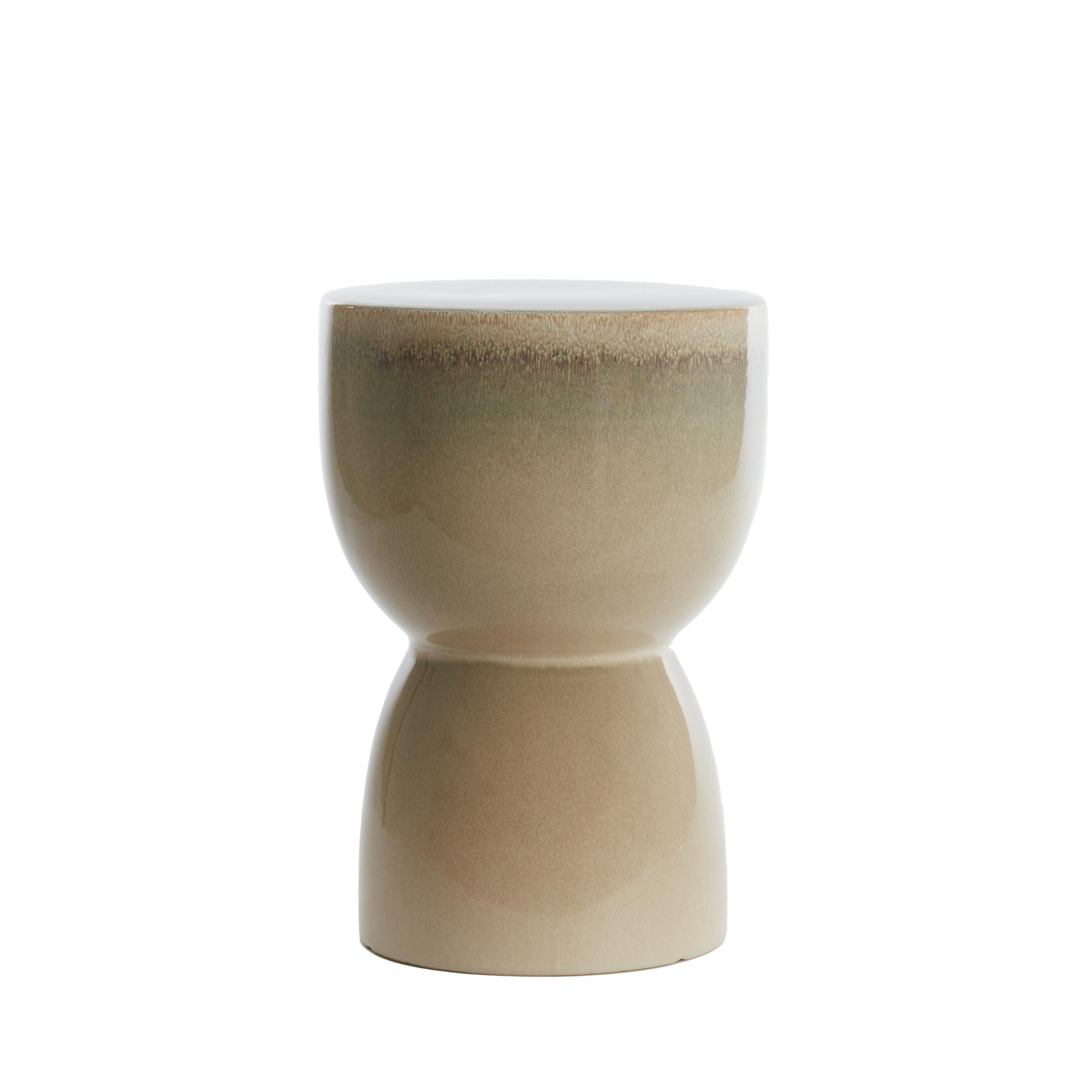 Light & Living bijzettafel Finca - wit - Ø28.5cm
