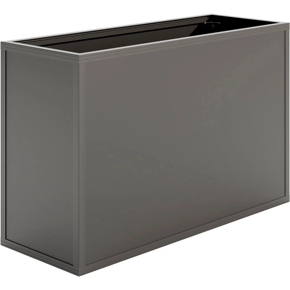 Hochbeet, »130«, Aluminium, LxBxH: 45x121x77 cm, grau